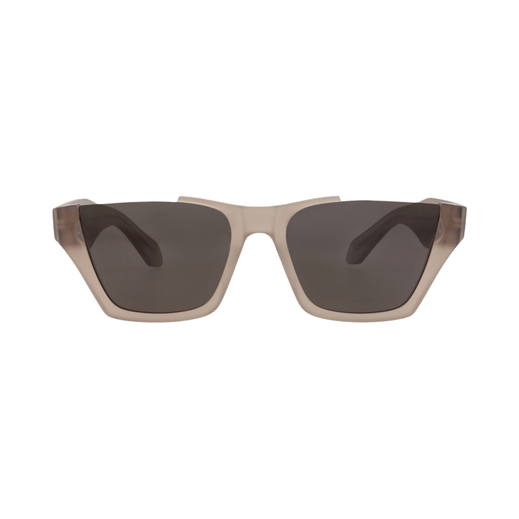 Alaïa Square-Frame Recycled Acetate Sunglasses — Brown