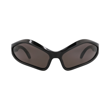 Balenciaga Shield-Frame Bio Injection Sunglasses — Black – Grey BB0314S 30014767 001