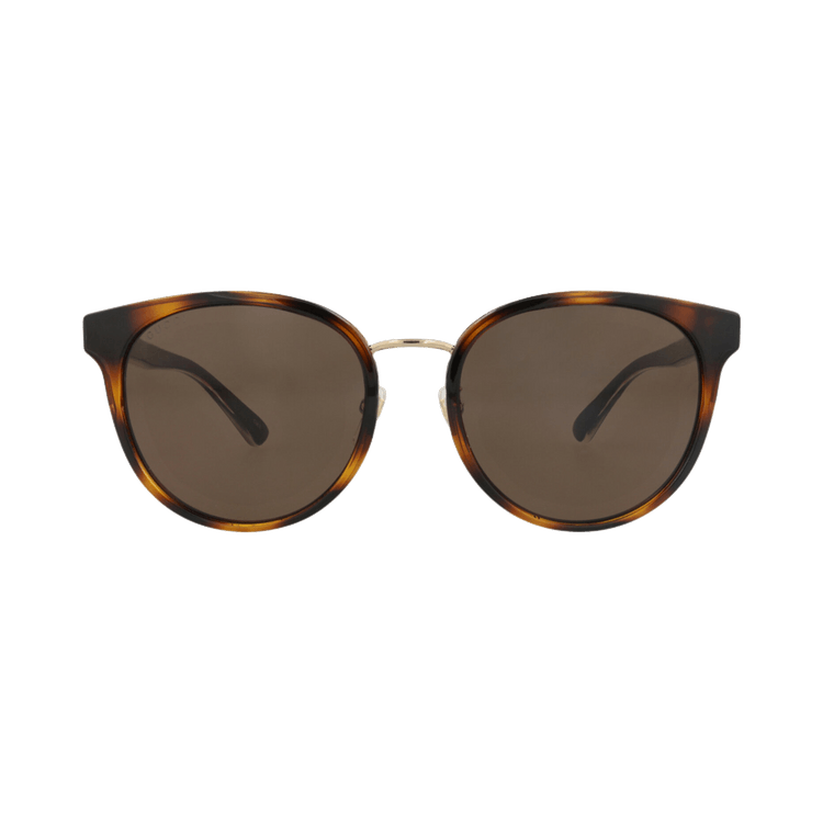 Gucci Round-Frame Acetate Sunglasses — Brown – Havana Black GG0850SKN 30013233 003