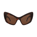 Balenciaga Cat Eye-Frame Recycled Acetate Sunglasses — Brown – Havana BB0293S 30014518 002