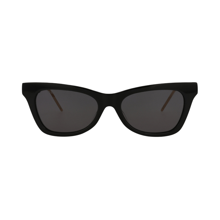 Gucci Cat Eye-Frame Acetate Sunglasses — Black – Grey GG0598S 30008105