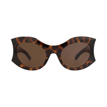 Balenciaga Cat Eye-Frame Bio Injection Sunglasses — Brown – BB0256S 30013971 002