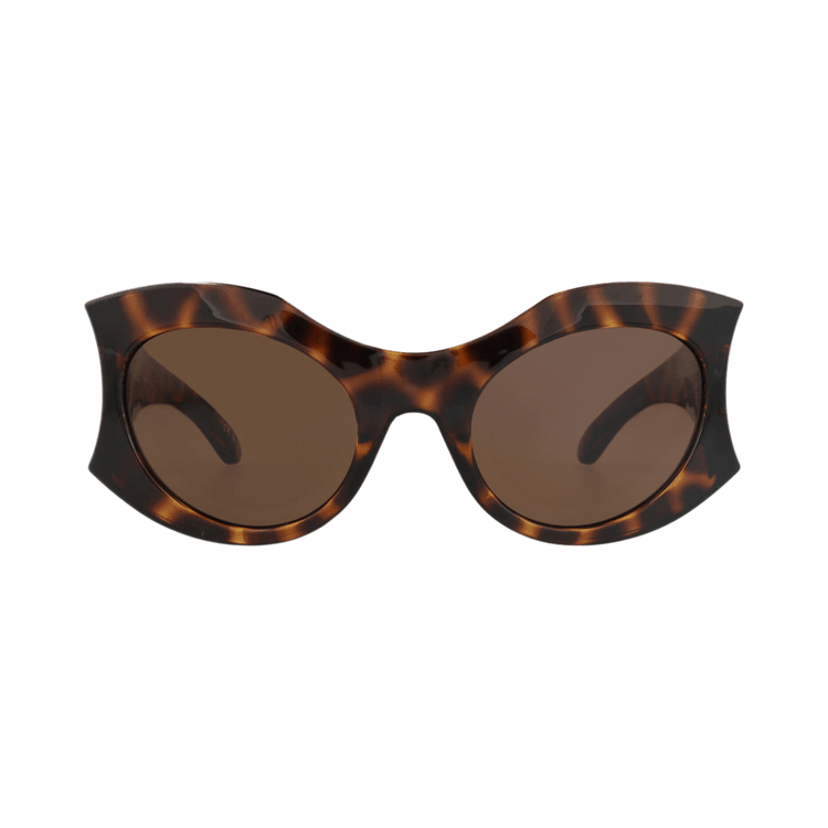 Balenciaga Cat Eye-Frame Bio Injection Sunglasses — Brown – BB0256S 30013971 002