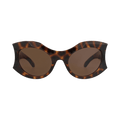 Balenciaga Cat Eye-Frame Bio Injection Sunglasses — Brown – BB0256S 30013971 002