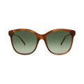 Gucci Square-Frame Acetate Sunglasses — Brown – Havana Gold Green GG0654S 30008562 002