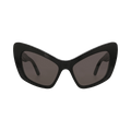 Balenciaga Cat Eye-Frame Recycled Acetate Sunglasses — Black – BB0293S 30014518 001