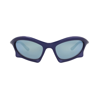 Balenciaga Shield-Frame Bio Injection Sunglasses — Blue – BB0229S 30013404 006