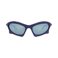 Balenciaga Shield-Frame Bio Injection Sunglasses — Blue – BB0229S 30013404 006