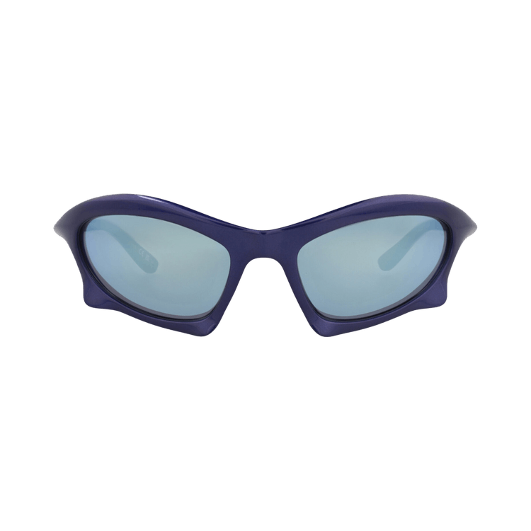 Balenciaga Shield-Frame Bio Injection Sunglasses — Blue – BB0229S 30013404 006