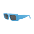 Alaïa Square-Frame Recycled Acetate Sunglasses — Blue – Light Grey AA0078S 30015130