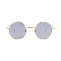 Gucci Round-Frame Metal Sunglasses — Gold – Violet GG1649S 30015327 006