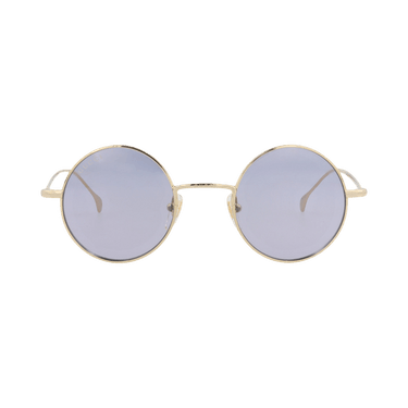 Gucci Round-Frame Metal Sunglasses — Gold – Violet GG1649S 30015327 006