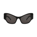 Balenciaga Cat Eye-Frame Recycled Acetate Sunglasses — Black