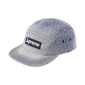 Supreme Stitched Old English Denim Camp Cap 'Blue'