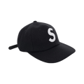 Supreme Wool S Logo 6-Panel 'Black' – FW17H26
