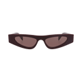 Gucci Cat Eye-Frame Recycled Acetate Sunglasses — Purple – Brown GG1779S 30015942 008