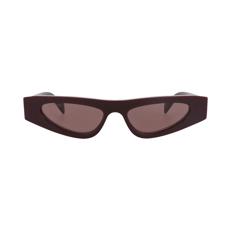 Gucci Cat Eye-Frame Recycled Acetate Sunglasses — Purple – Brown GG1779S 30015942 008