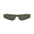 Gucci Cat Eye-Frame Recycled Acetate Sunglasses — Green – Grey GG1779S 30015942 007