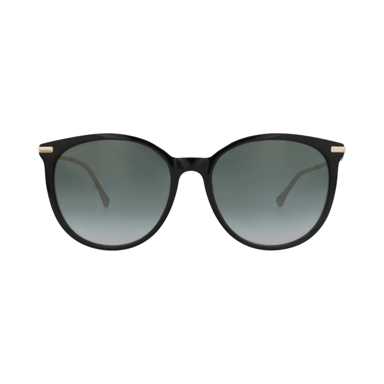 Gucci Cat Eye-Frame Acetate Sunglasses — Black – Gold Grey GG0885SA 30010339