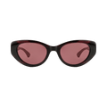 Gucci Cat Eye-Frame Recycled Acetate Sunglasses — Brown – Green Red GG1862S 30016024 003