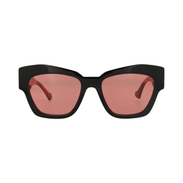 Gucci Cat Eye-Frame Recycled Acetate Sunglasses — Black – Havana Orange GG1422S 30014473 005