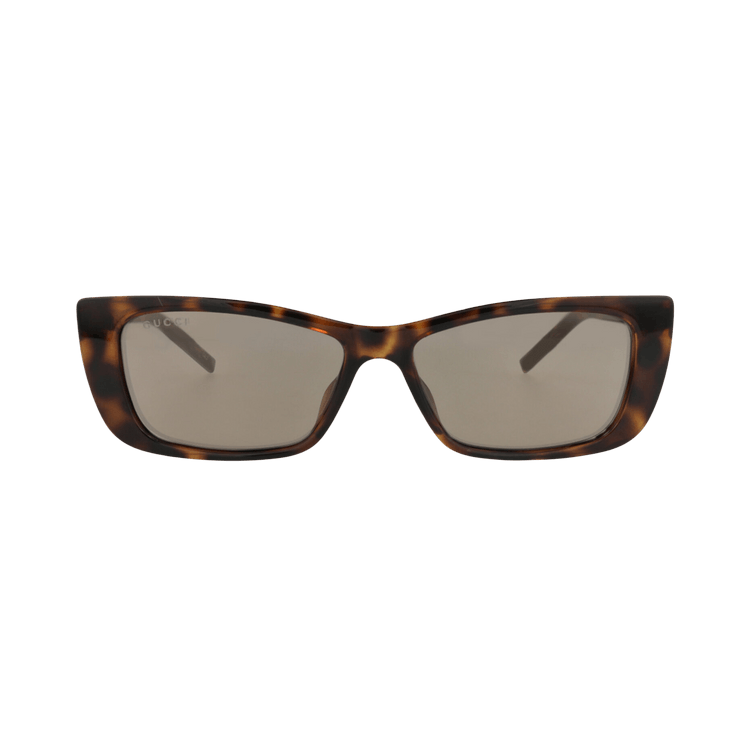 Gucci Cat Eye-Frame Injection Sunglasses — Brown – Havana Grey GG1681S 30015472 003