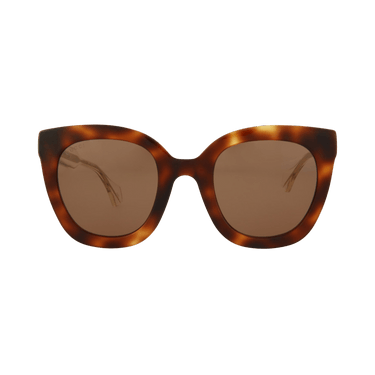 Gucci Cat Eye-Frame Acetate Sunglasses — Brown – Crystal GG0564S 30008157 002