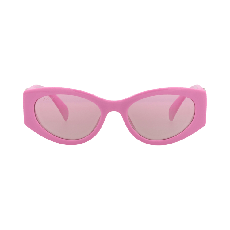 Gucci Cat Eye-Frame Injection Sunglasses — Pink