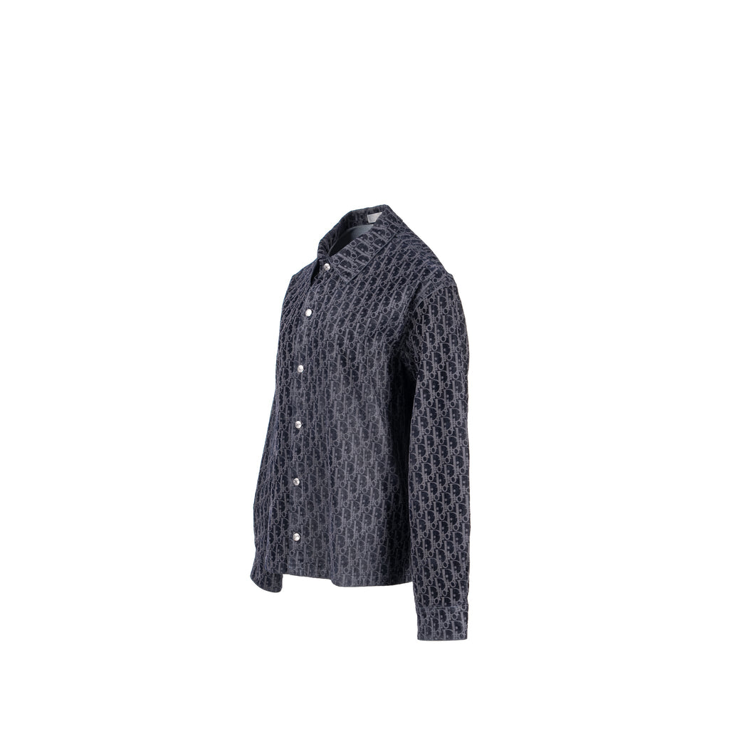 dior-size-48-oblique-jacquard-jacket-velvet-denim-navy