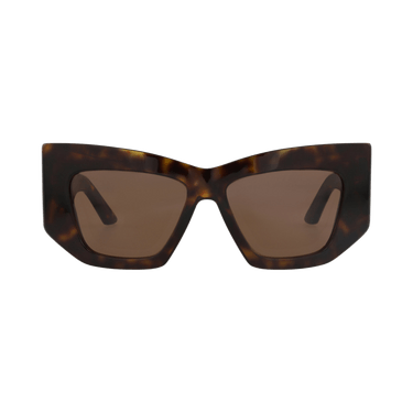 Alexander McQueen Cat Eye-Frame Recycled Acetate Sunglasses — Brown – AM0448S 30015163