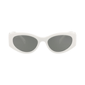 Gucci Cat Eye-Frame Injection Sunglasses — White