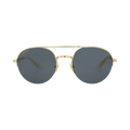Gucci Round-Frame Metal Sunglasses — Gold – Grey GG0984S 30011133 001