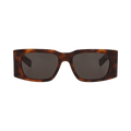 Saint Laurent Square-Frame Recycled Acetate Sunglasses — Brown – Havana Black SL654 30014963 003