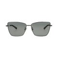 Bottega Veneta Square-Frame Metal Sunglasses — Silver – Ruthenium Grey BV1195S 30013684 001