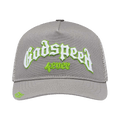 Godspeed Forever Trucker Hat 'Grey/Lime'