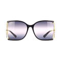 Gucci Square Sunglasses — Black – Trevalie GG0592S 002