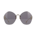 Gucci Geometric Sunglasses — Gold – GG1203S 002