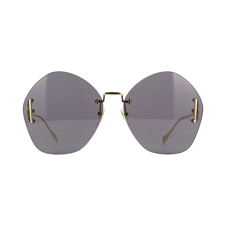 Gucci Geometric Sunglasses — Gold – GG1203S 002