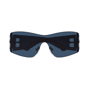 Balenciaga Rectangle Sunglasses — Blue