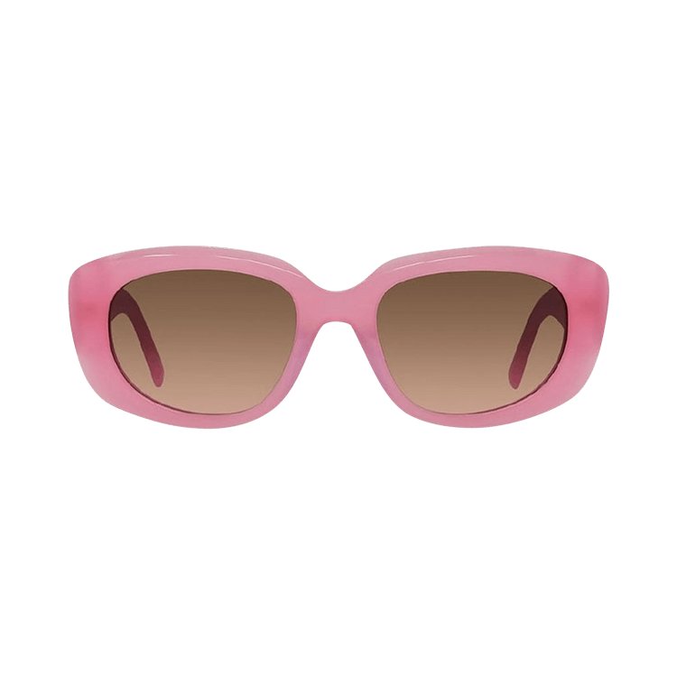 Givenchy Oval Sunglasses — Pink