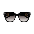 Gucci Cat Eye Sunglasses — Black – GG1023S 008