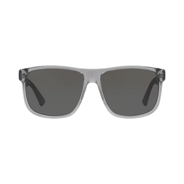 Gucci Square Sunglasses — Grey – GG0010S 004
