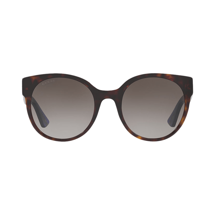Gucci Round Sunglasses — Brown – GG0035SN 004
