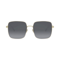 Dior Cannage Square Sunglasses — Grey