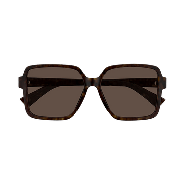 Bottega Veneta Square Sunglasses — Brown – BV1317SK 002