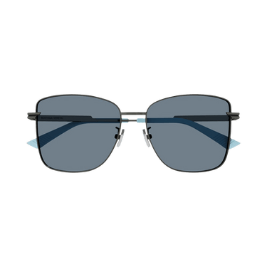 Bottega Veneta Rectangle Sunglasses — Blue