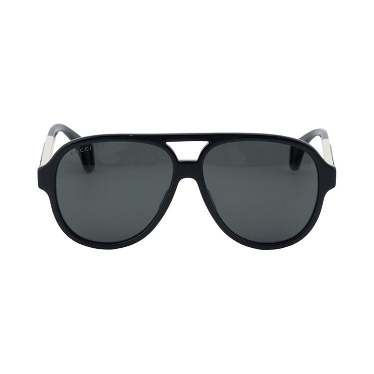 Gucci Aviator Sunglasses — Black – GG0463S 002