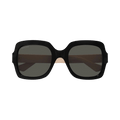 Gucci Square Sunglasses — Black – Trevalie GG1337S 008