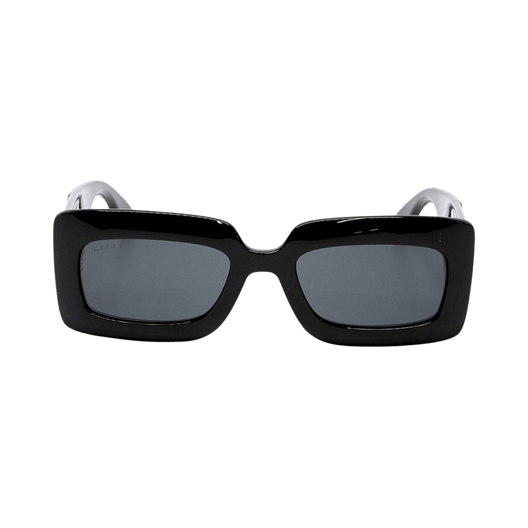 Gucci Rectangle Sunglasses — Black – GG0811S 001