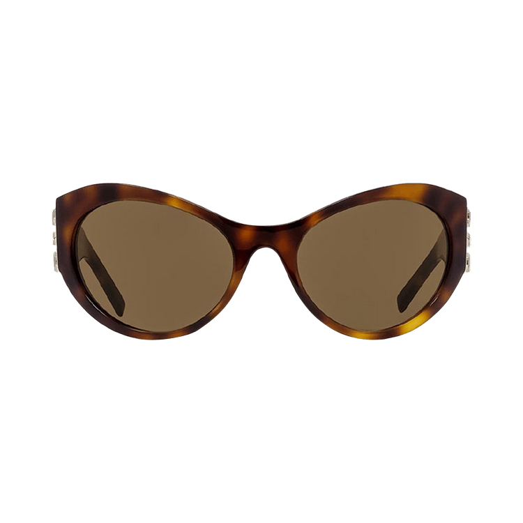 Givenchy Oval Sunglasses — Brown